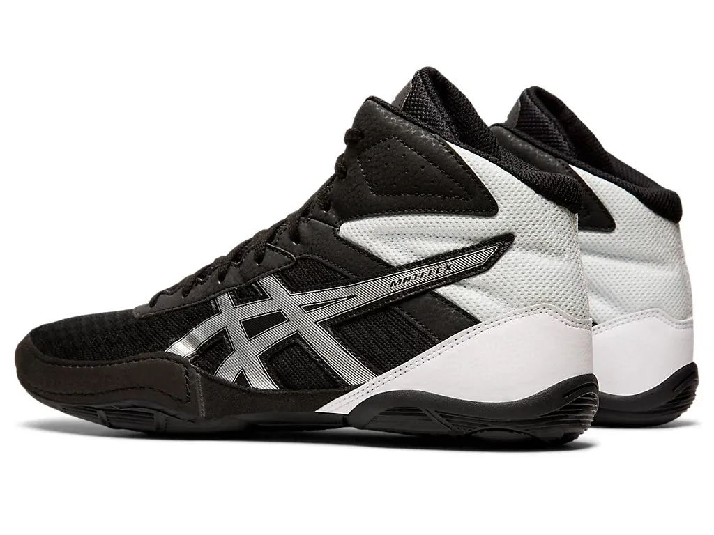 ASICS Wrestling Shoes Matflex 6 [Black/White/Silver]