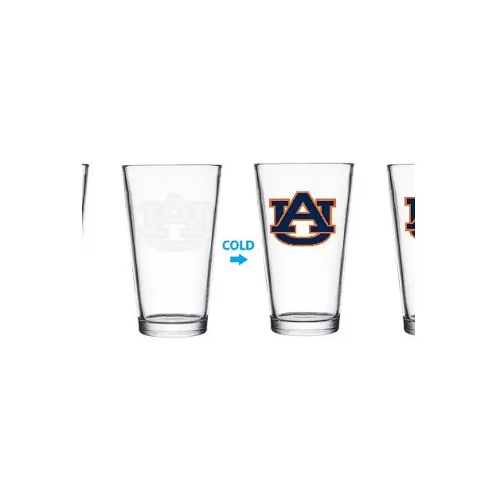 Auburn Color-Changing Pint Glass