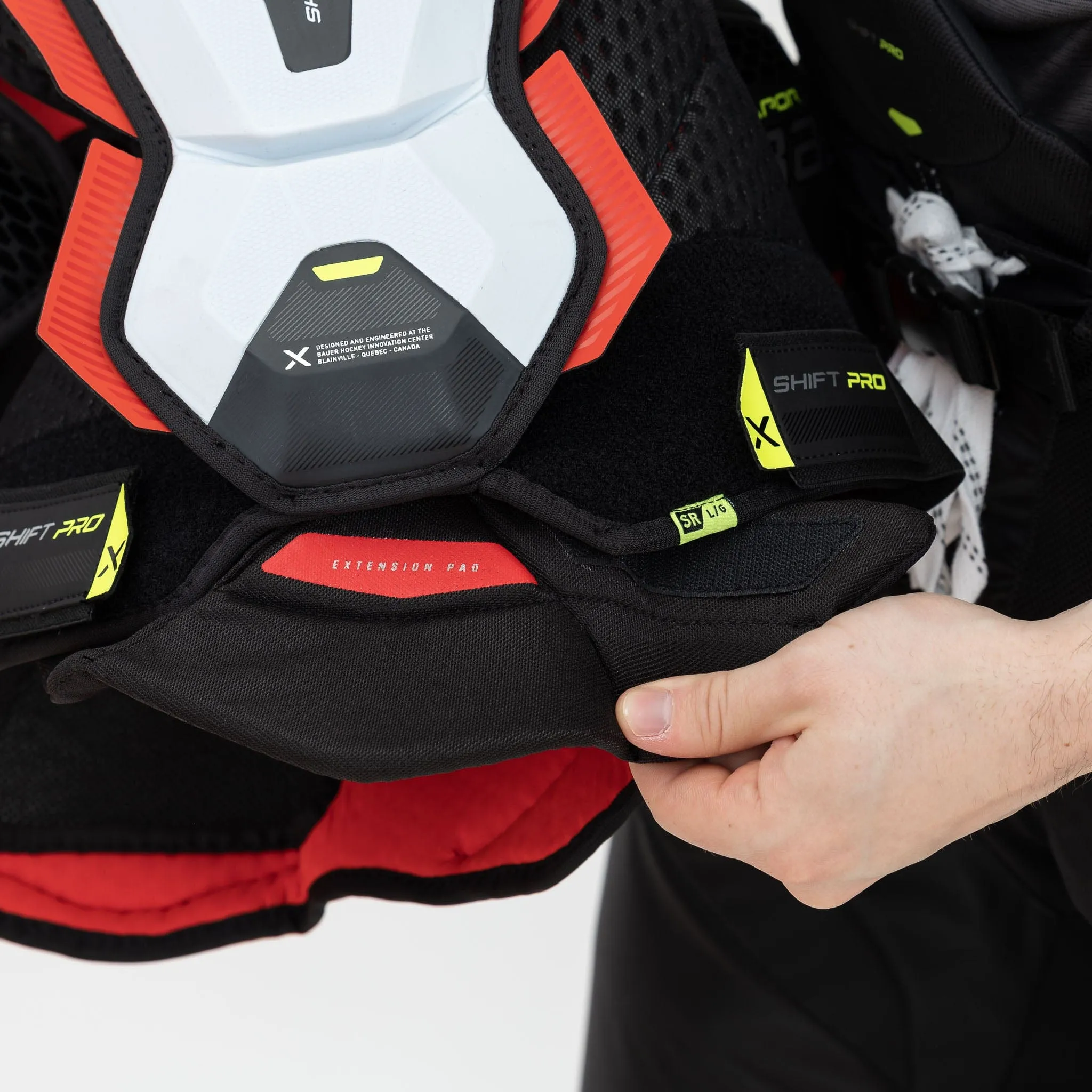 Bauer Vapor Shift Pro Intermediate Hockey Shoulder Pads - 2022