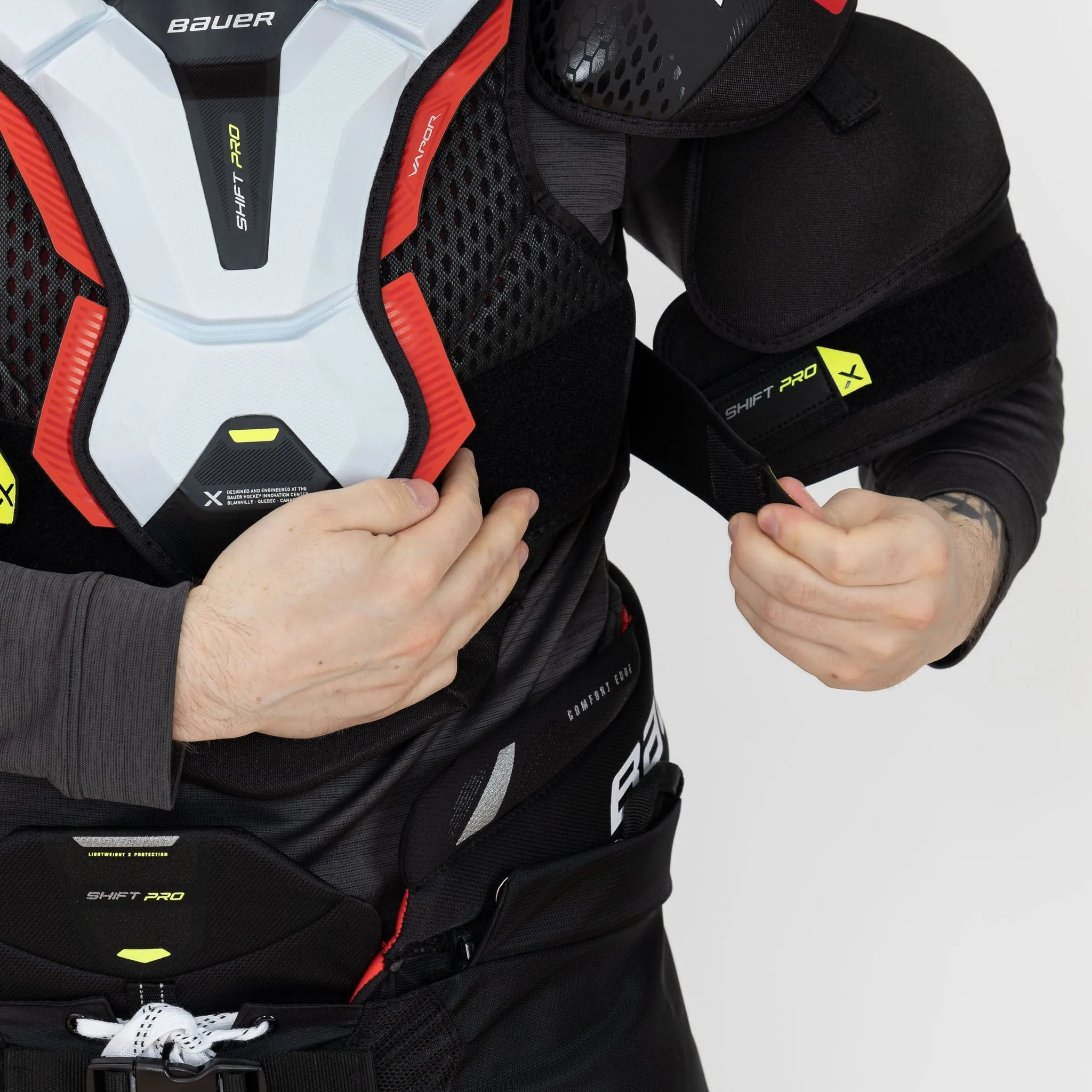 Bauer Vapor Shift Pro Intermediate Hockey Shoulder Pads - 2022
