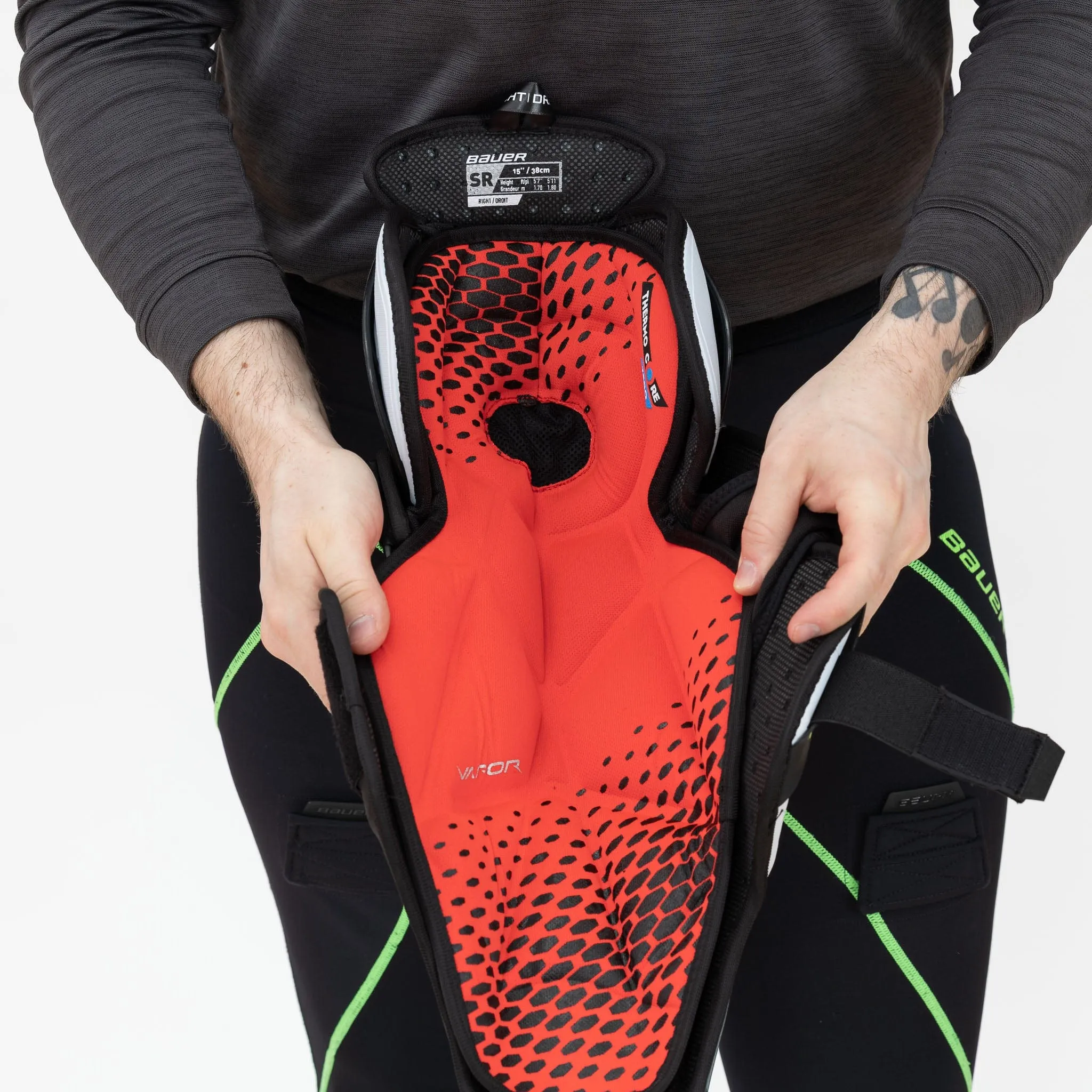 Bauer Vapor Shift Pro Senior Hockey Shin Guards - (2022)
