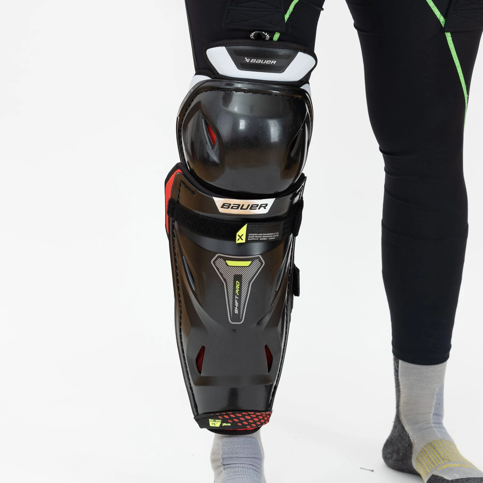 Bauer Vapor Shift Pro Senior Hockey Shin Guards - (2022)