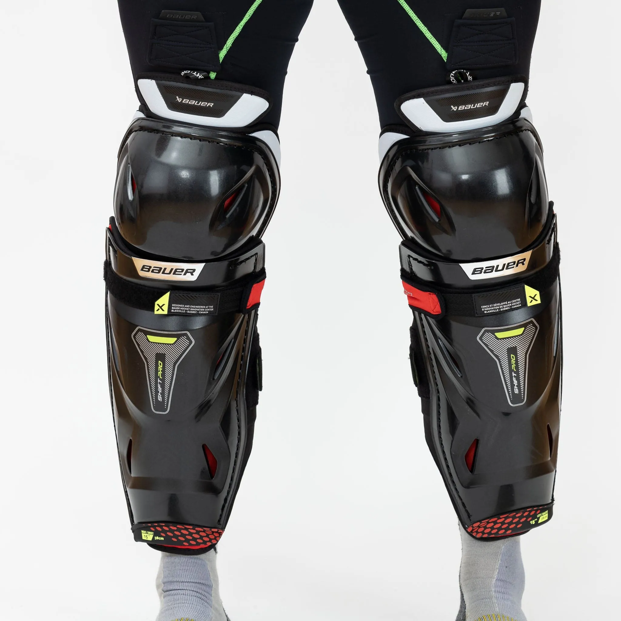 Bauer Vapor Shift Pro Senior Hockey Shin Guards - (2022)