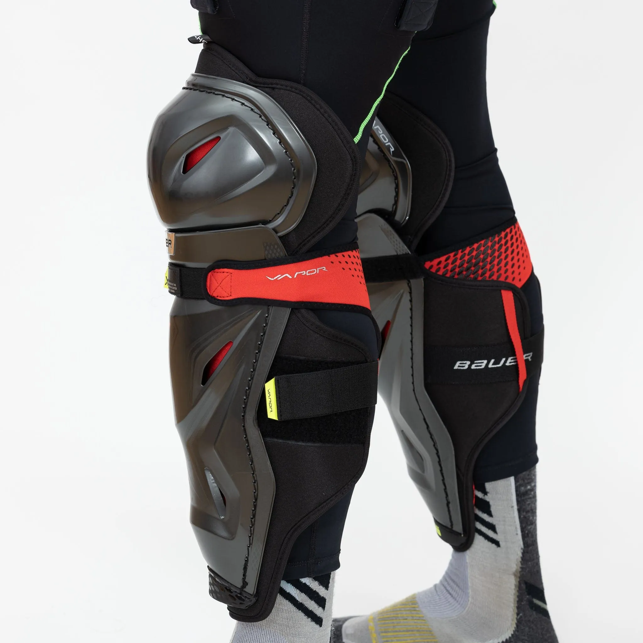 Bauer Vapor Velocity Senior Hockey Shin Guards - 2022