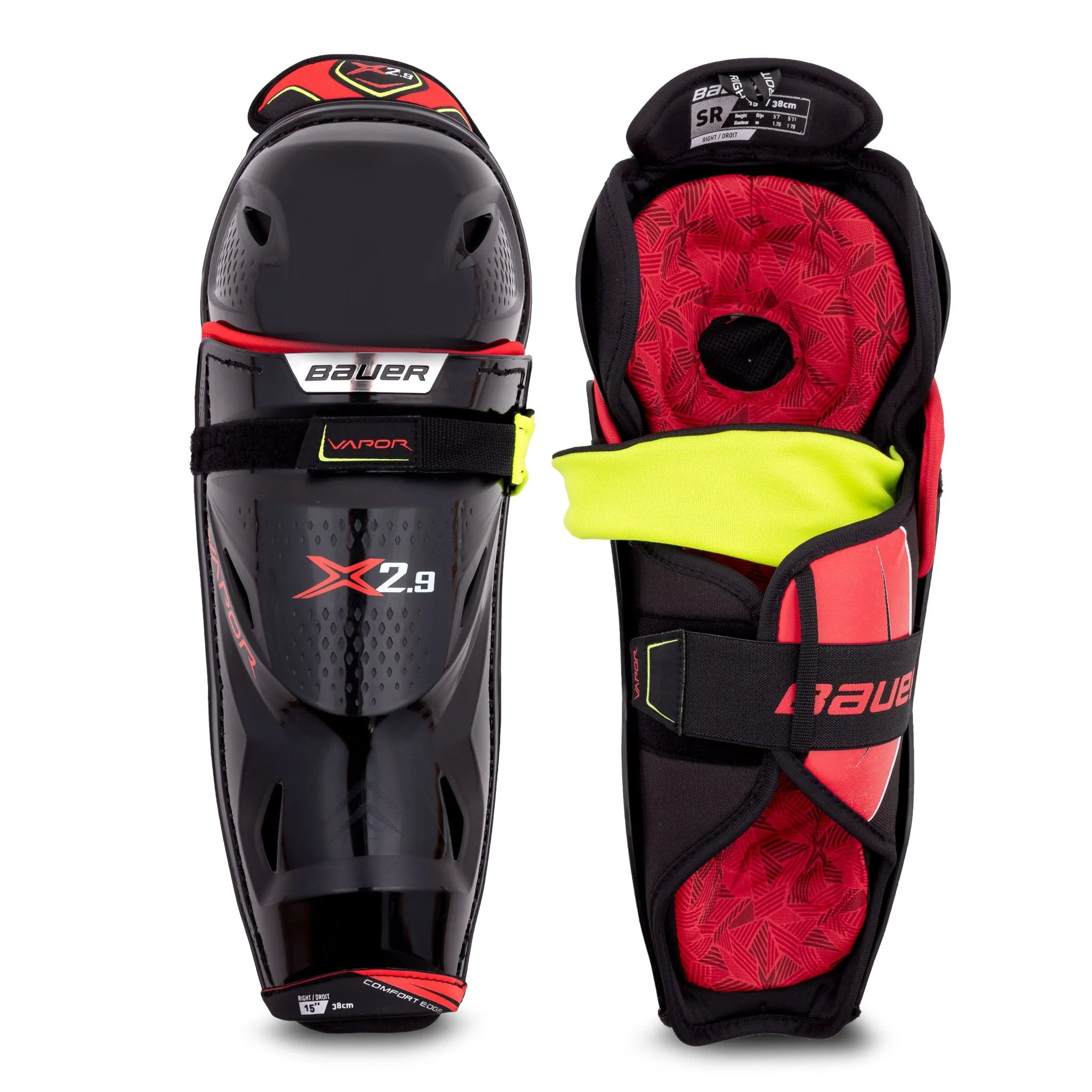 Bauer Vapor X2.9 Senior Hockey Shin Guards
