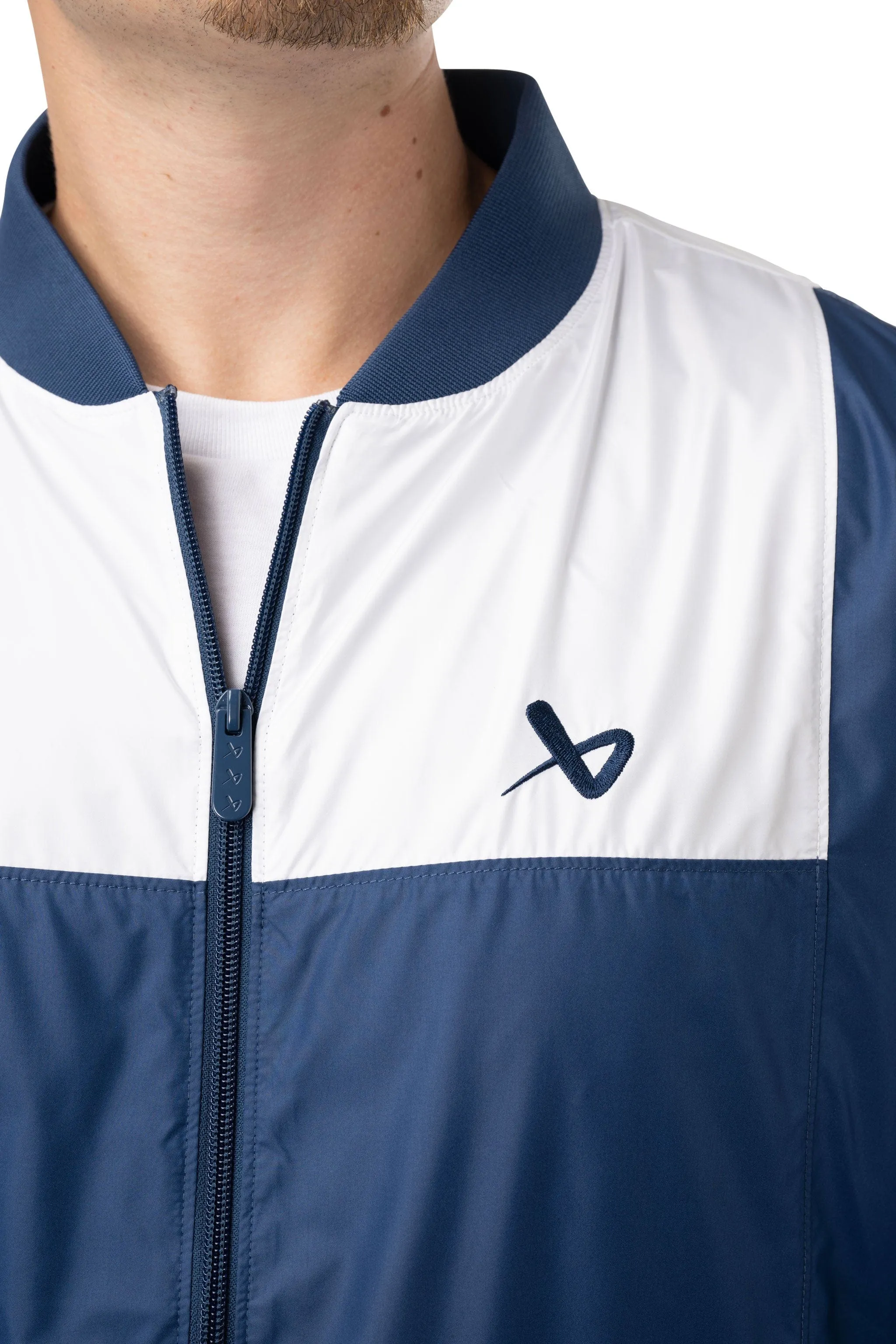 Bauer Woven Track Jacket Senior - Navy