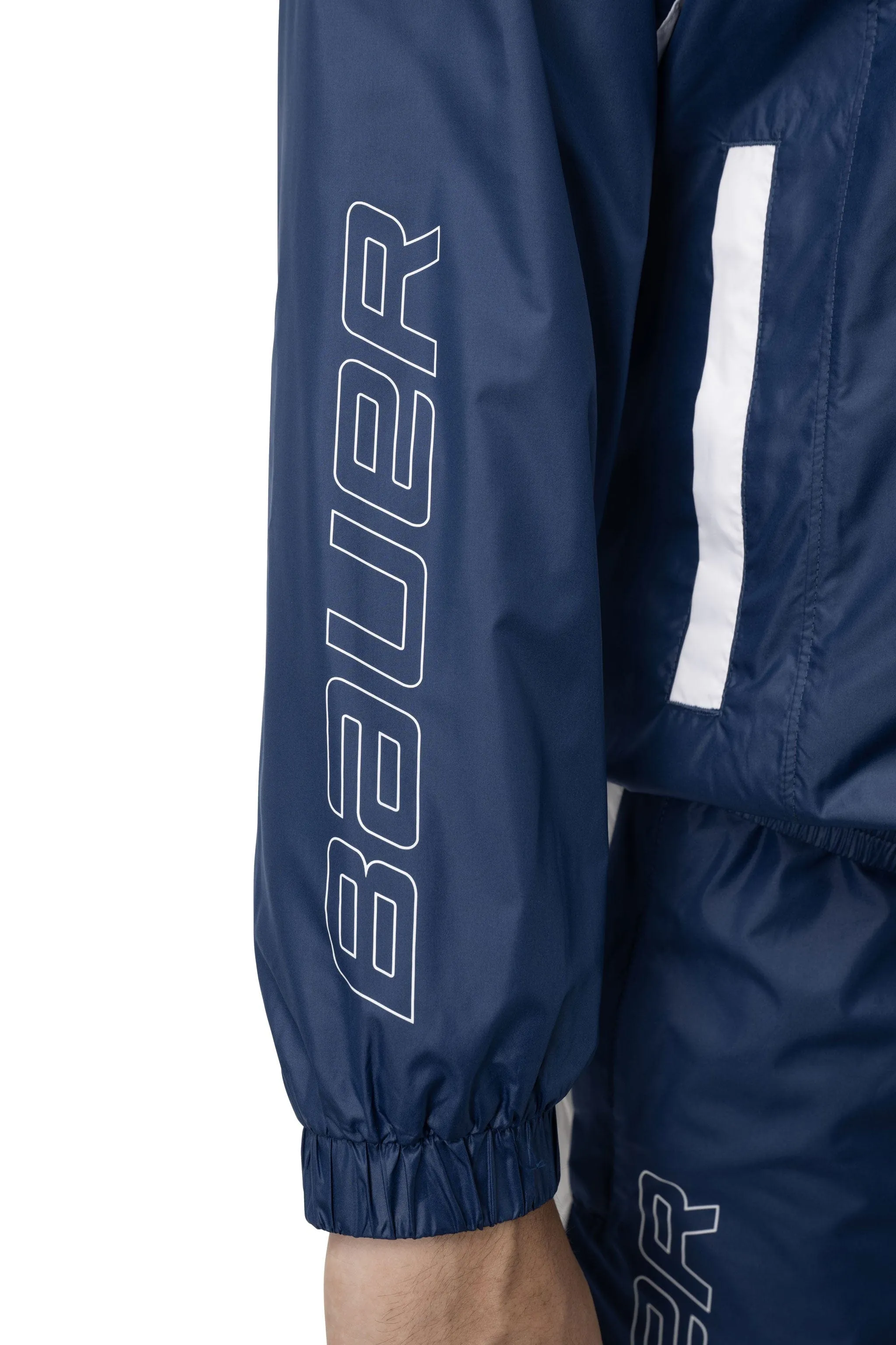 Bauer Woven Track Jacket Senior - Navy