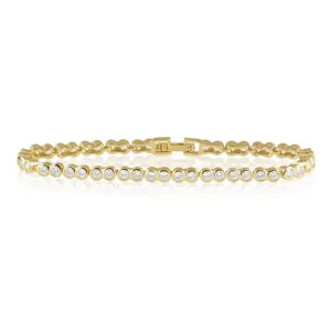 BEZEL TENNIS BRACELET