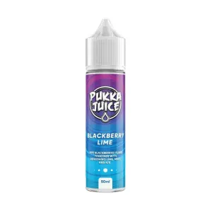 Blackberry Lime Eliquid - Pukka Juice