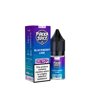 Blackberry Lime Salt 30ml - Pukka Juice