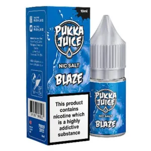 BLAZE 10ML NIC SALT BY PUKKA JUICE - 10MG