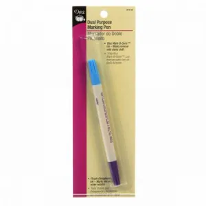 Blue & Purple Dual Purpose Marking Pen -- Dritz