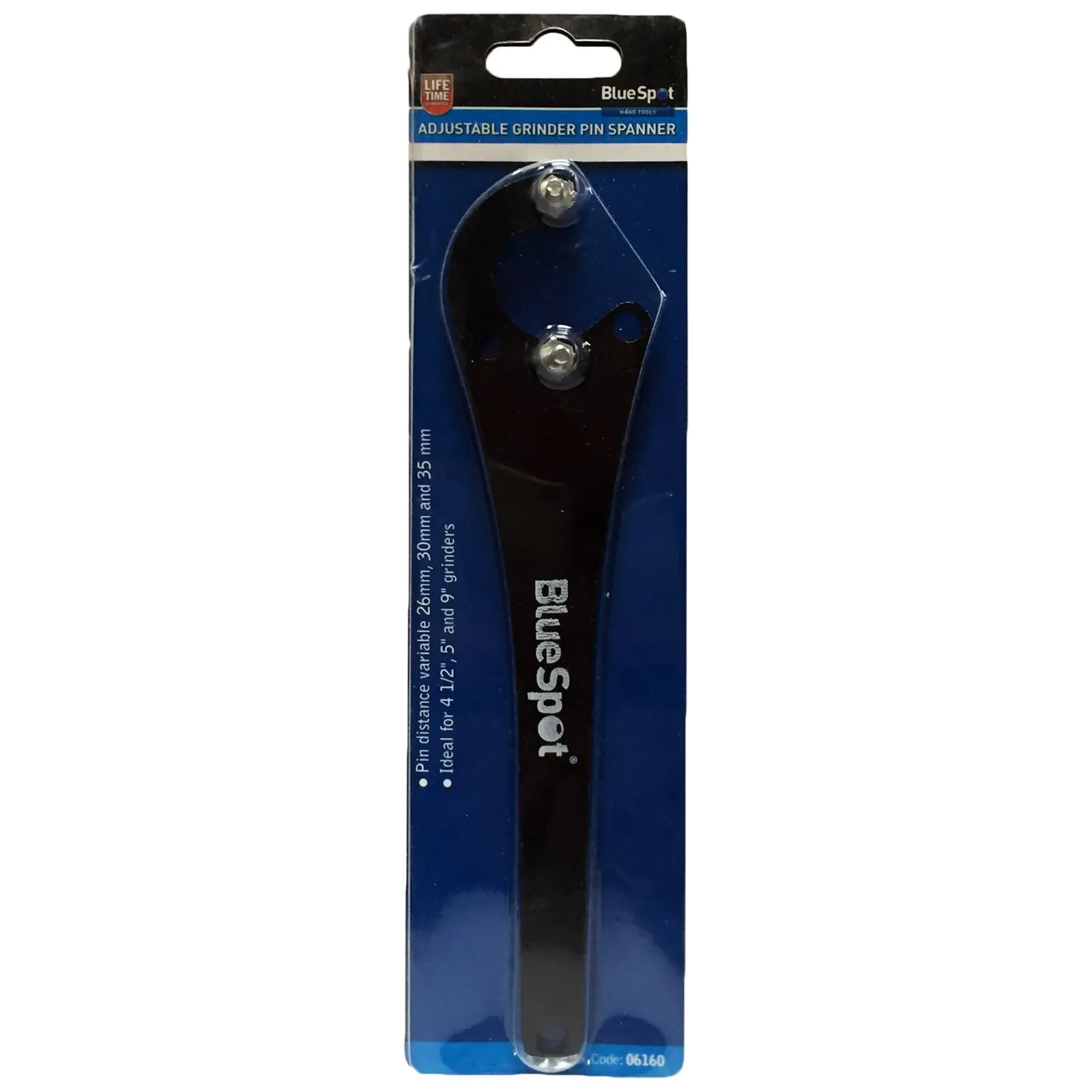 BlueSpot Adjustable Grinder Pin Wrench Spanner