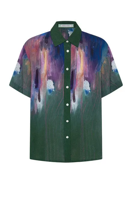 Bohemian Traders | Tapestry Classic Shirt in Bayberry