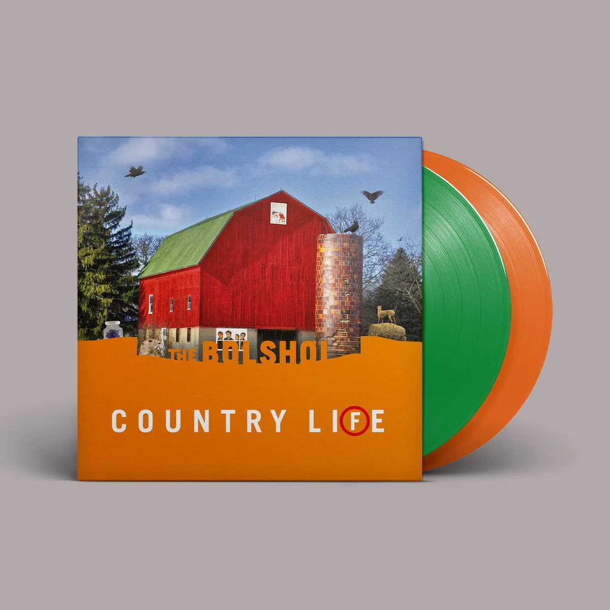 Bolshoi, The – Country Life [2xLP GREEN & ORANGE VINYL 1980s goth rock] – New LP