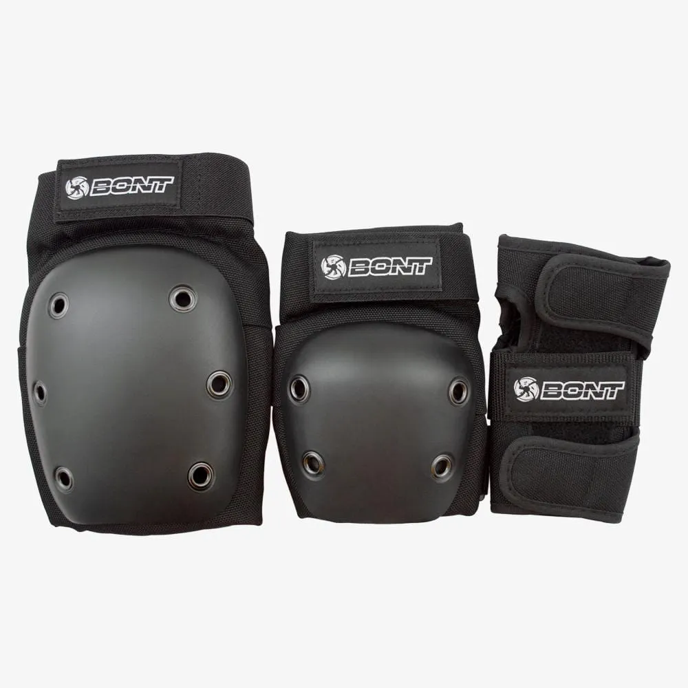 Bont Skate Triple Pad Protection Set Junior Black