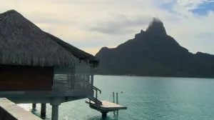 Bora Bora Mountain and Hut