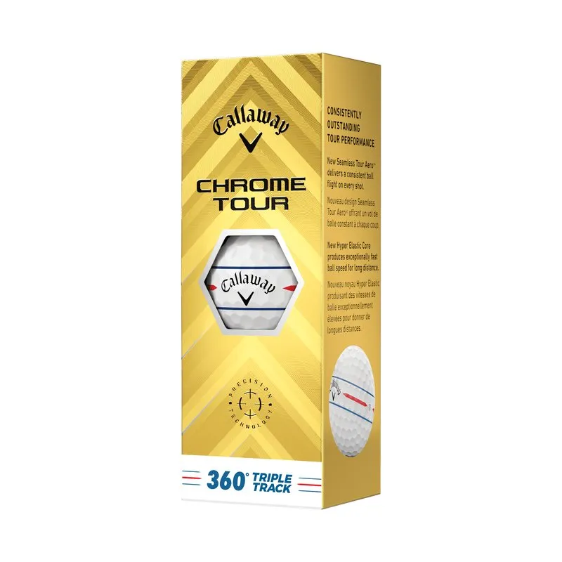 Callaway Chrome Tour 360 Triple Track Golf Balls
