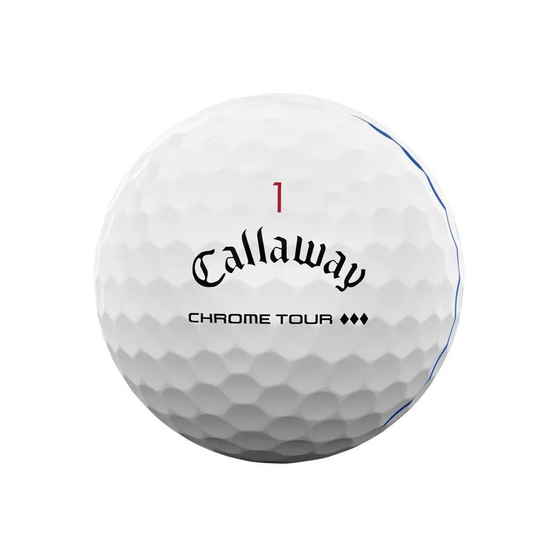 Callaway Chrome Tour Triple Diamond Triple Track Golf Balls 2025