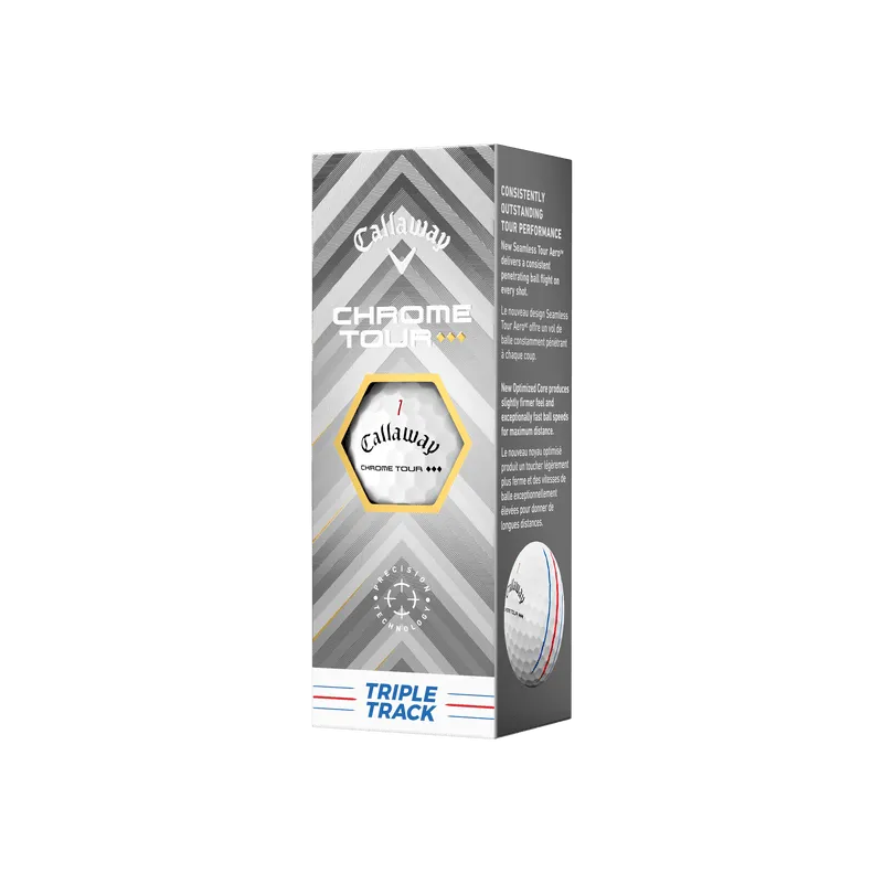 Callaway Chrome Tour Triple Diamond Triple Track Golf Balls 2025