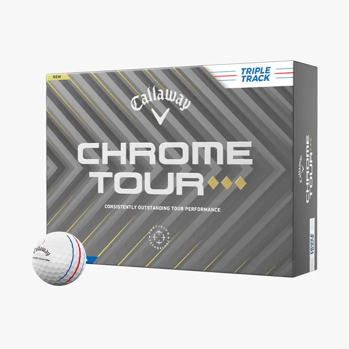 Callaway Chrome Tour Triple Diamond Triple Track Golf Balls
