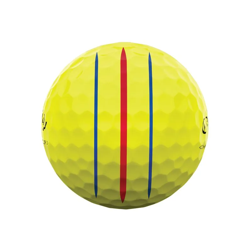 Callaway Chrome Tour Triple Track Yellow Golf Balls