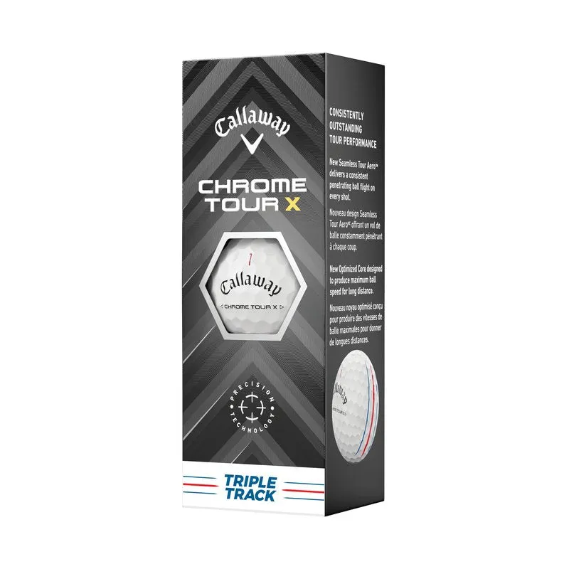 Callaway Chrome Tour X Triple Track Personalized Golf Balls