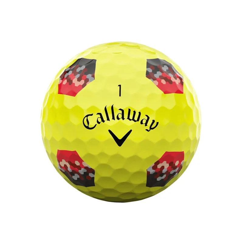 Callaway Chrome Tour X TruTrack Yellow Golf Balls