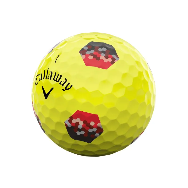 Callaway Chrome Tour X TruTrack Yellow Golf Balls