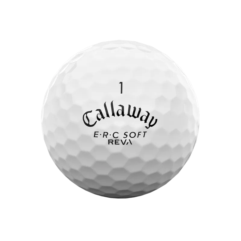Callaway ERC Soft Reva Triple Track Logo Golf Balls 2023