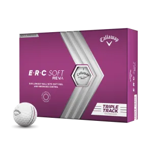 Callaway ERC Soft Reva Triple Track Logo Golf Balls 2023