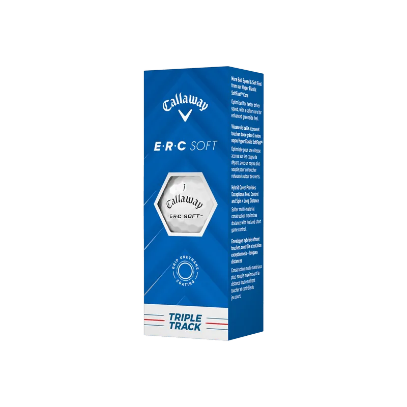 Callaway ERC Soft Triple Track Logo Golf Balls