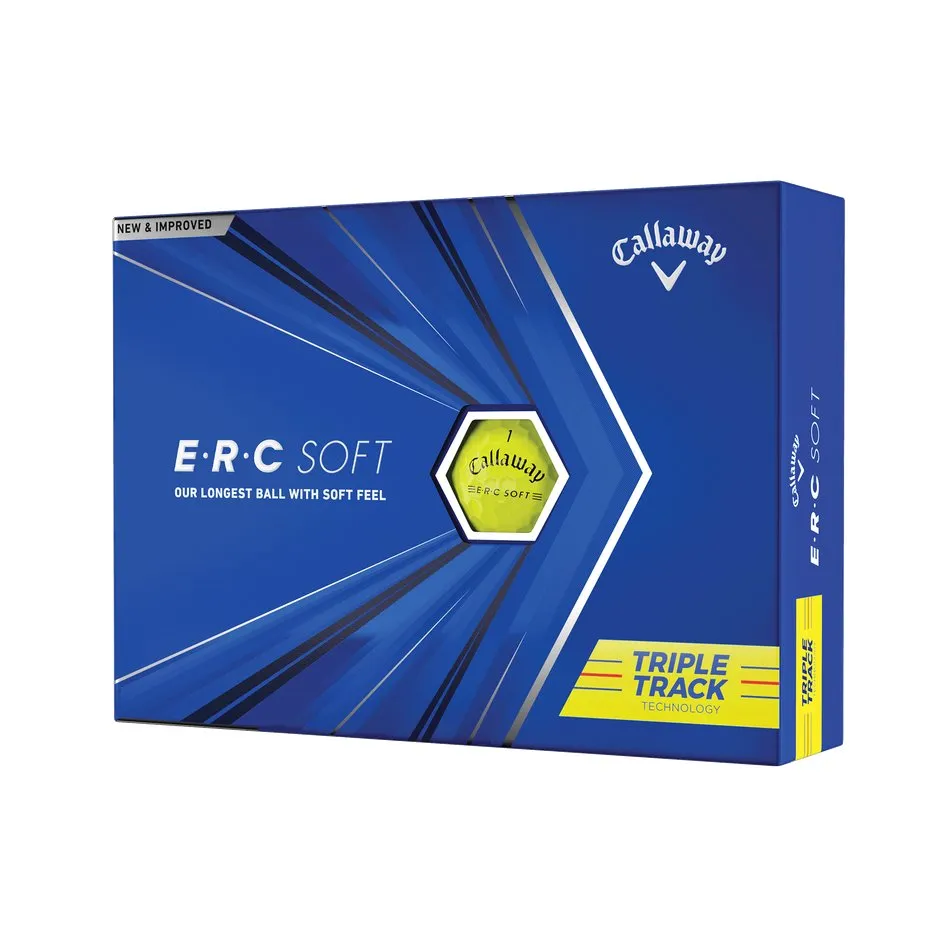 Callaway Erc Soft Yellow Golf Balls