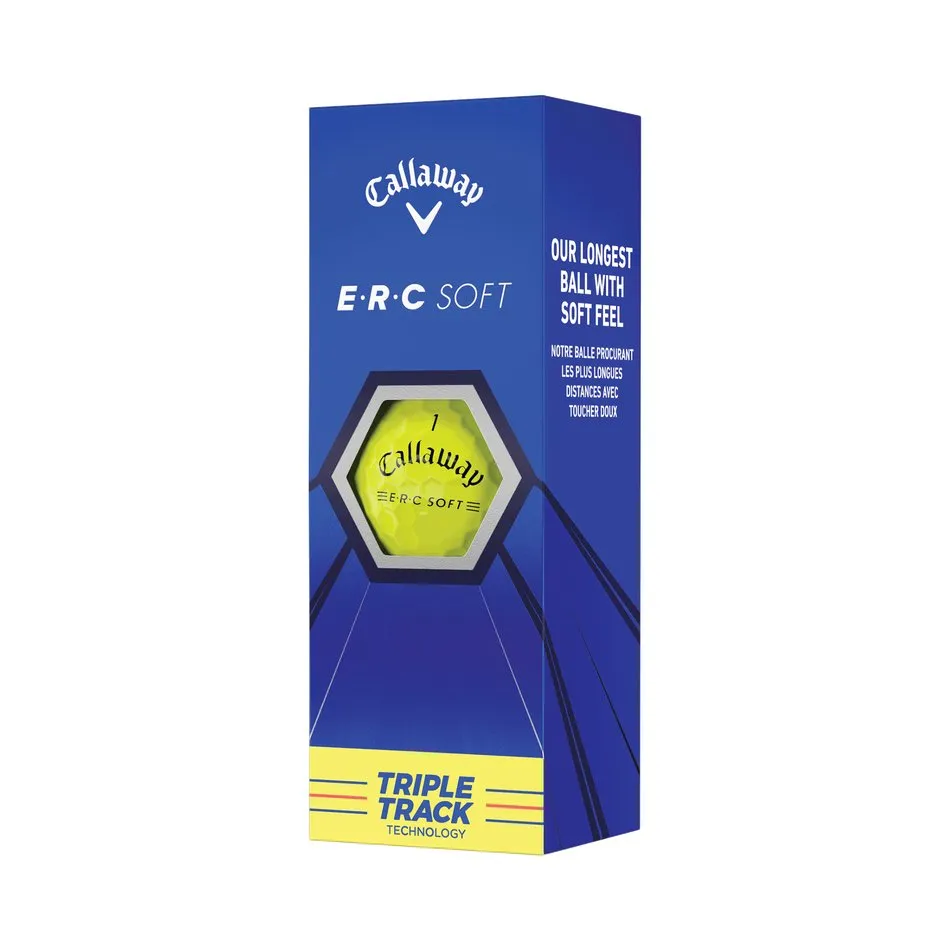 Callaway Erc Soft Yellow Golf Balls