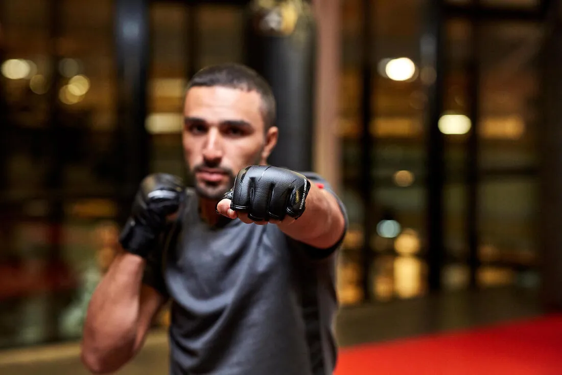 Cardio Boxing Mitts 500 - Black