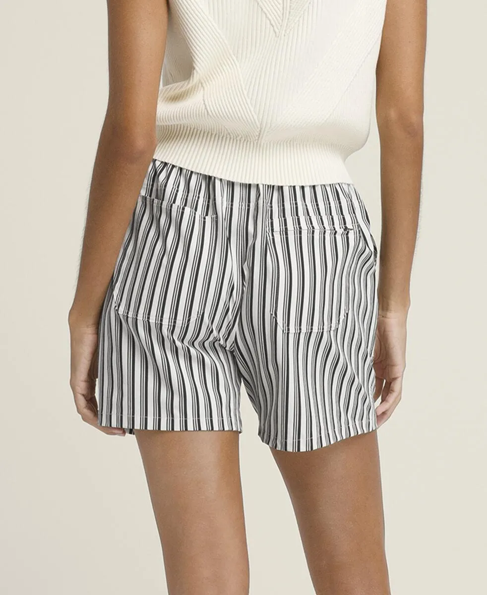 Carry Golf Shorts - Sandrift Stripe