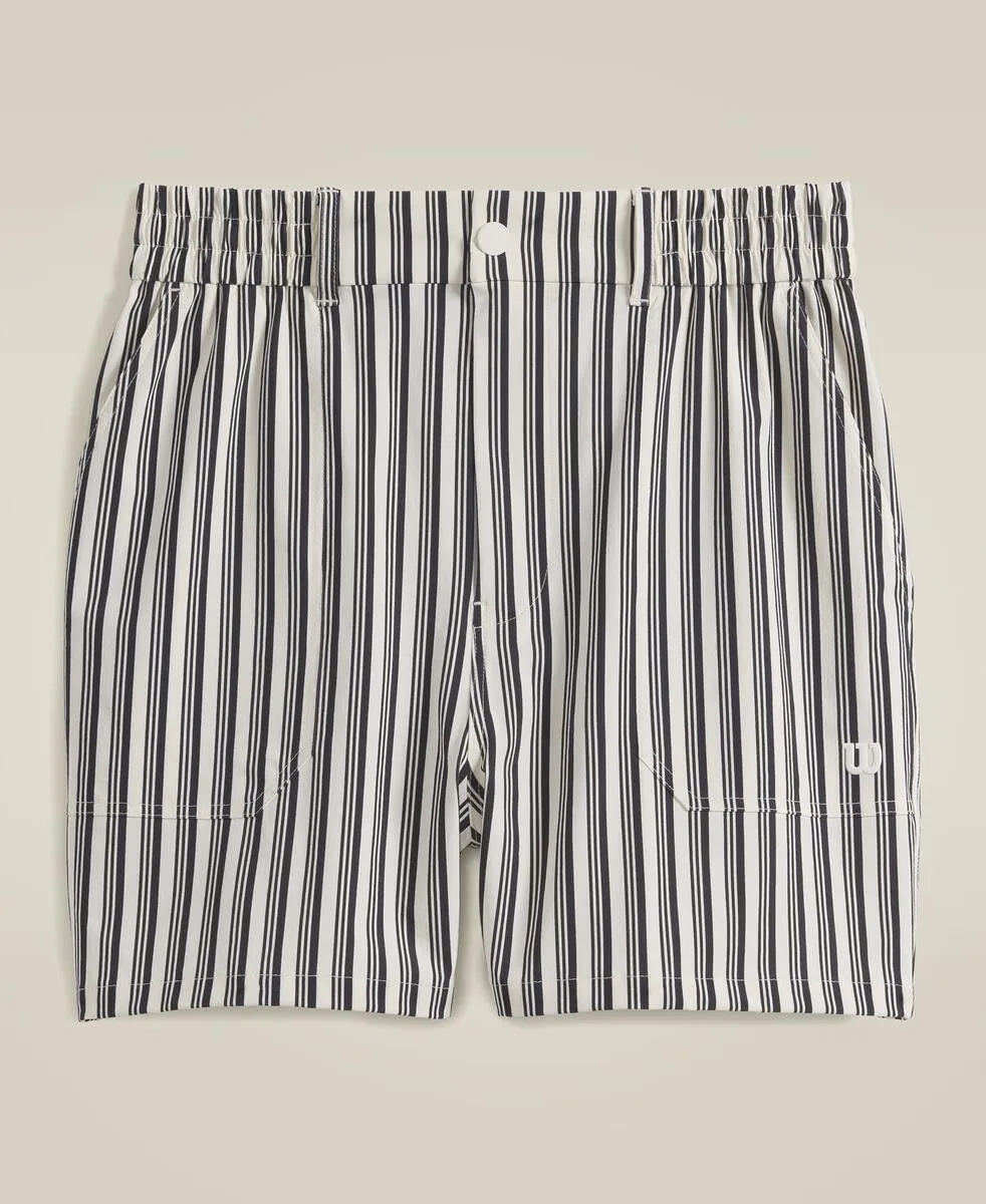 Carry Golf Shorts - Sandrift Stripe