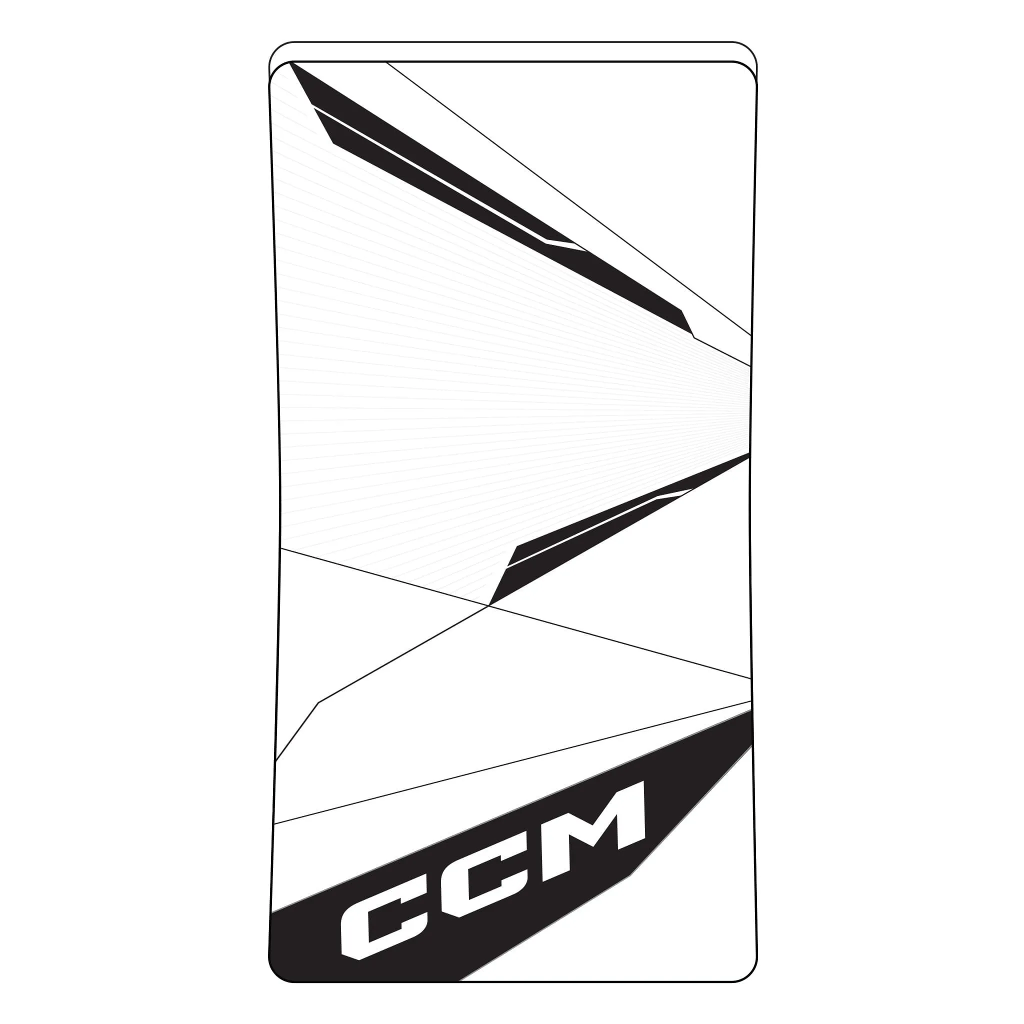 CCM Axis 2.9 Intermediate Goalie Blocker - Source Exclusive