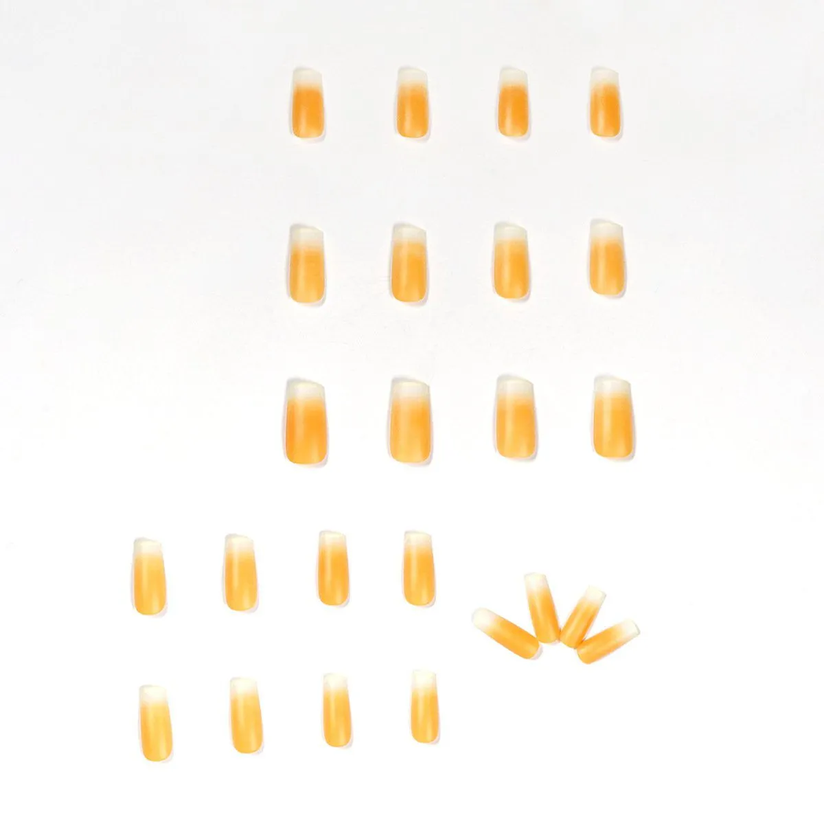 Coffin Matte Ice Orange