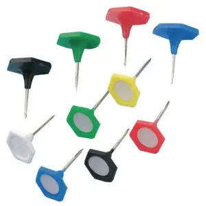 Coloured Indicator Pins - Map Pins, Push Pins