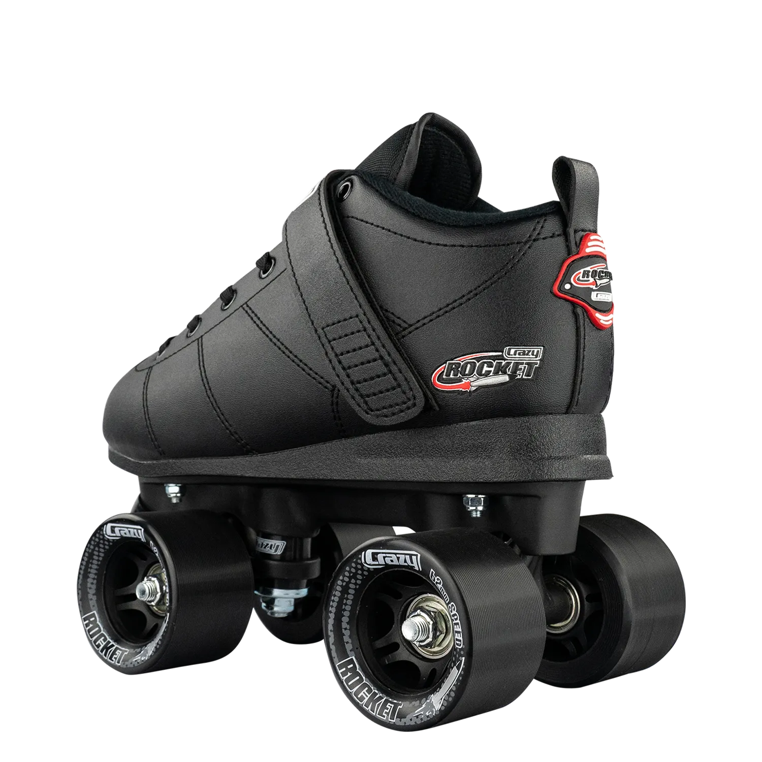 Crazy Rocket Roller Skates Black