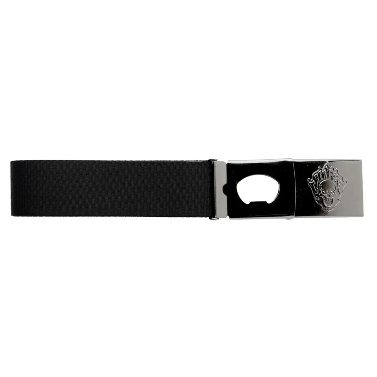 Creature - Bonehead Flame Web Belt Black
