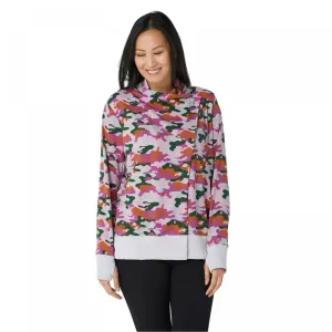 Cuddl Duds Plus Size Lightweight Comfort Drape Front Cardigan