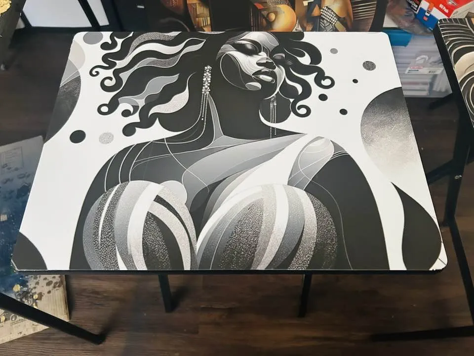 Custom Tray Tables-Epoxy Covered