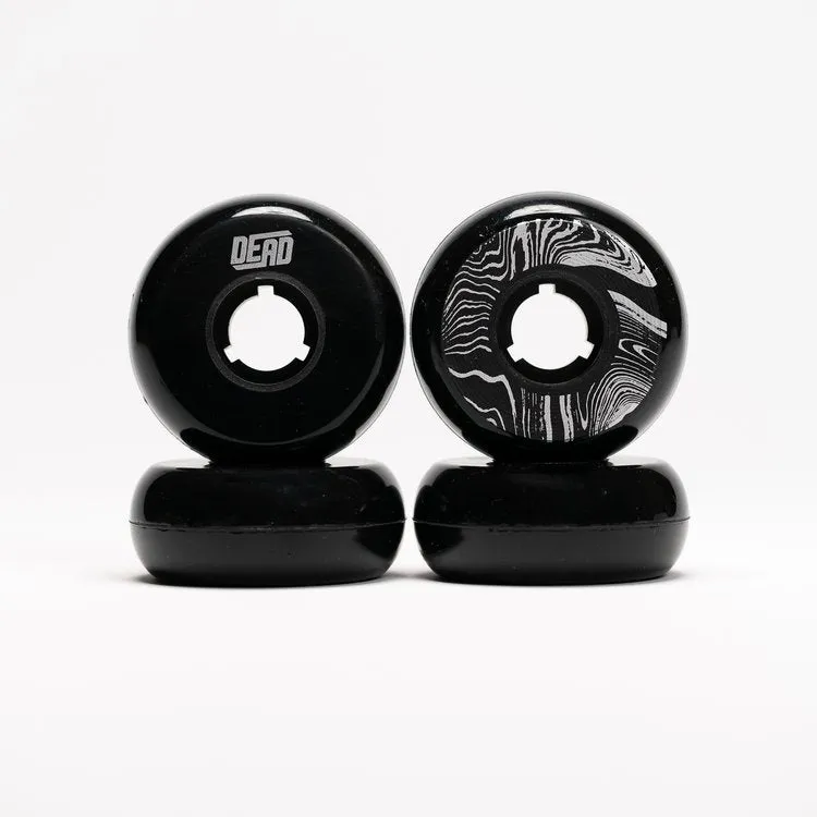 DEAD WHEELS - BLACK / SILVER - 58MM / 88A