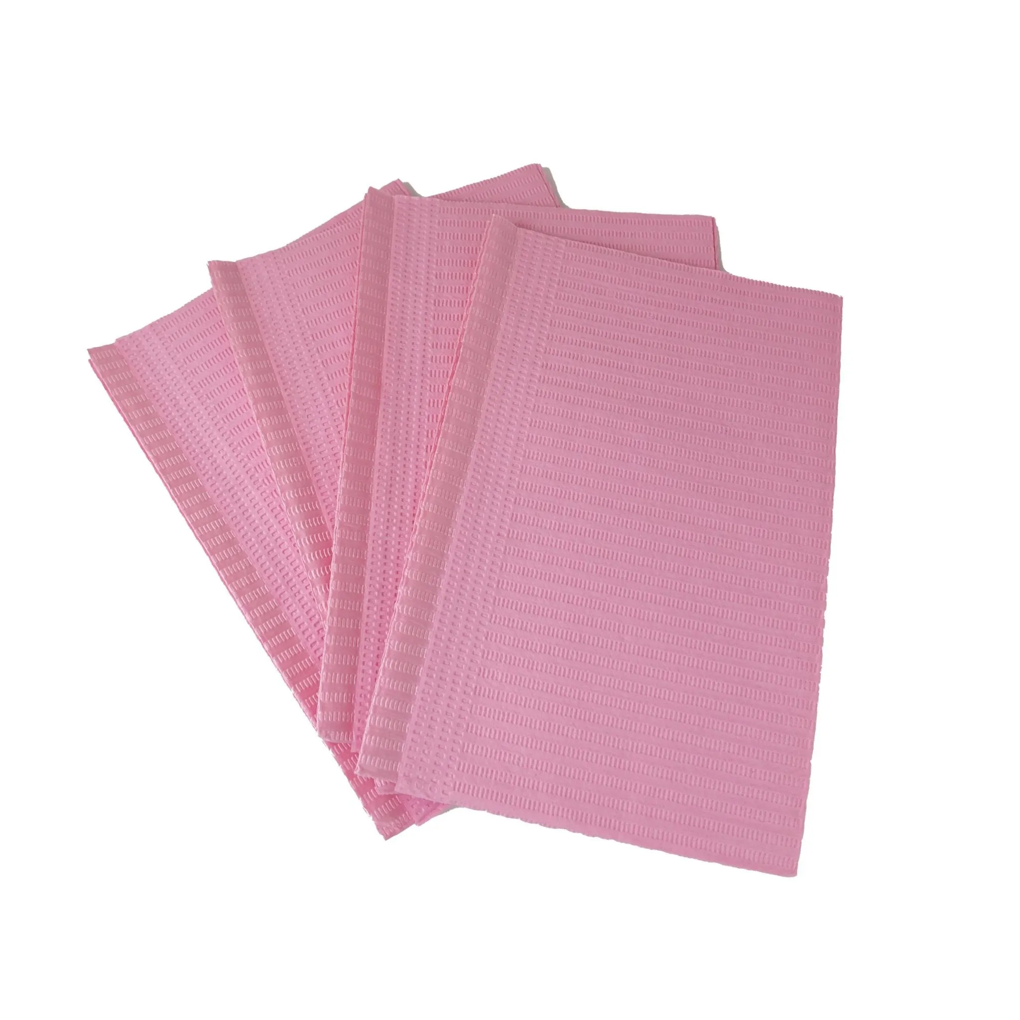 Disposable Lint Free Table Mat - 125pcs Pink