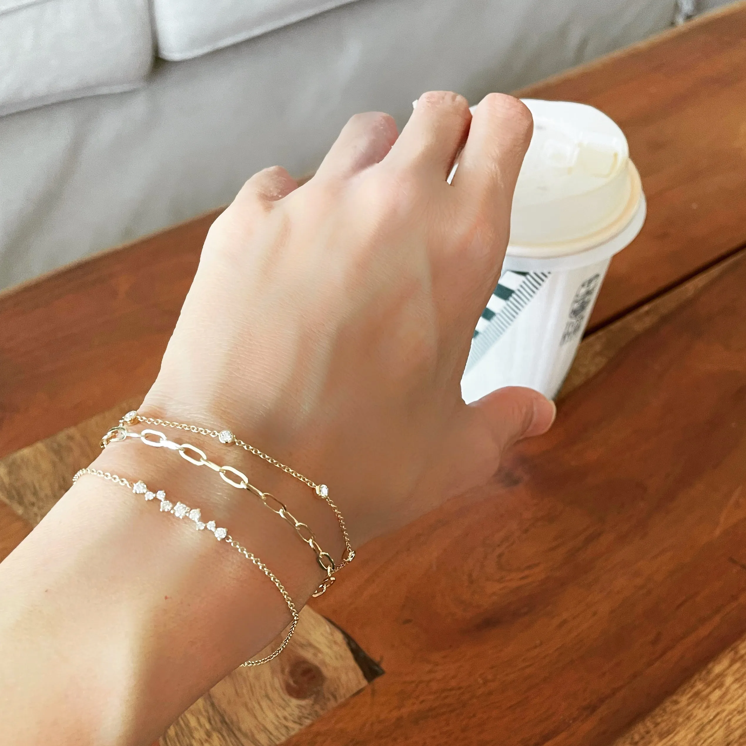 Distance Diamond bracelet
