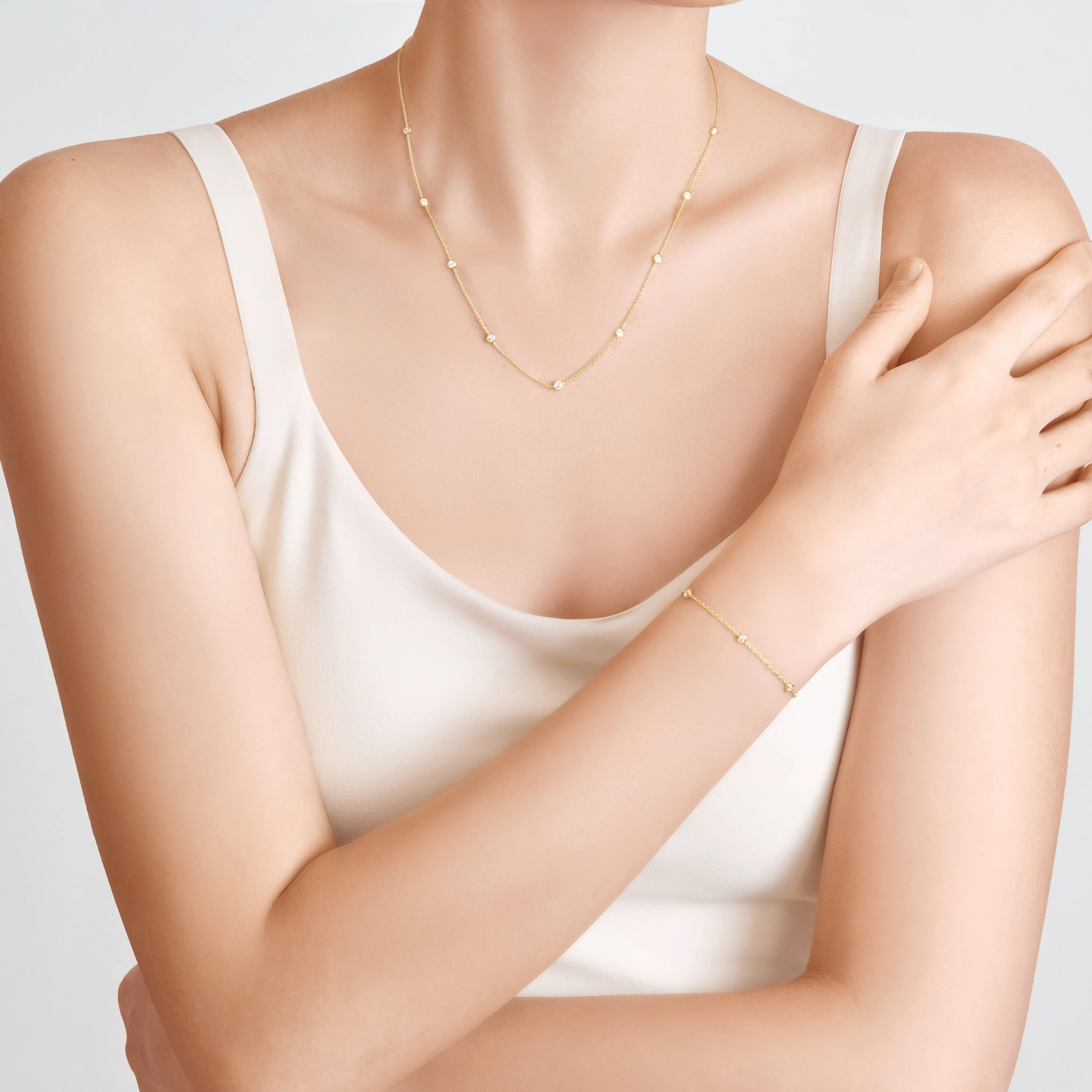 Distance Diamond bracelet