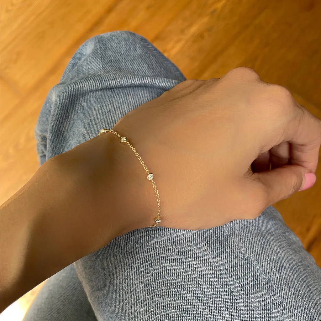 Distance Diamond bracelet