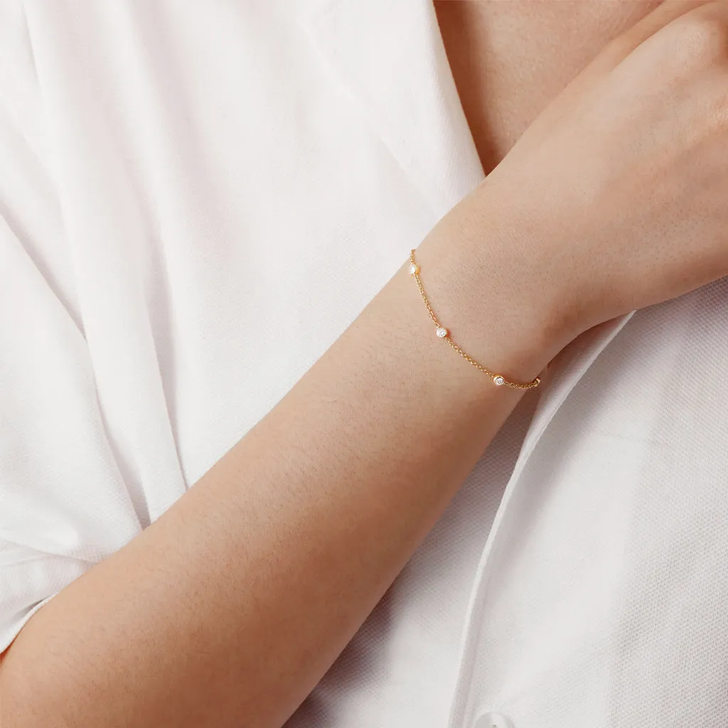 Distance Diamond bracelet